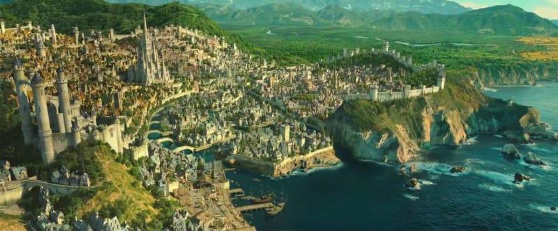 5) Stormwind – hlavní město stejnojmenného lidského království, jedno z hlavních dějišť filmu