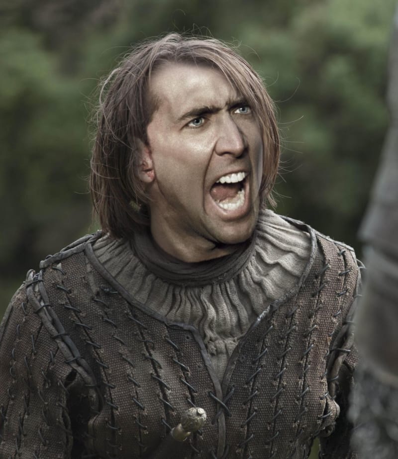 PSYCHO: Hra o trůny, kdyby hrál všechny postavy Nicolas Cage - Obrázek 8