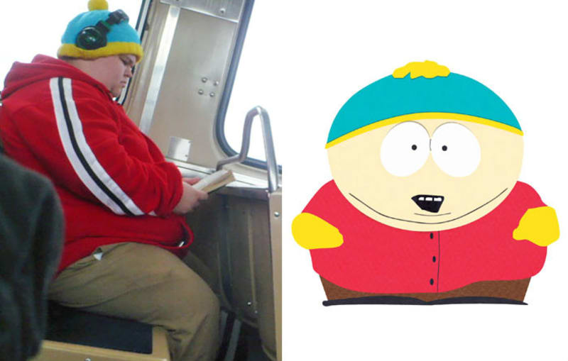 Kluk v buse nebo Eric Cartman?