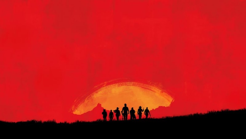 Originální snímek - nikdo nepochybuje, že jde o poutání na Red Dead Redemption 2