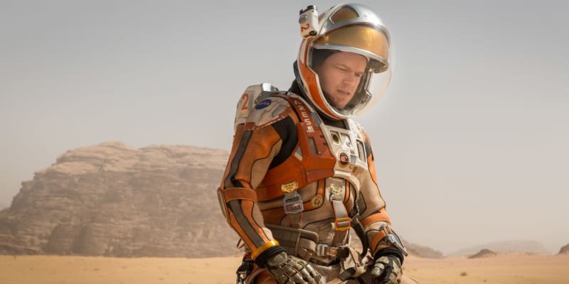 25) Marťan (2015): Robinson Crusoe na Marsu s Mattem Damonem