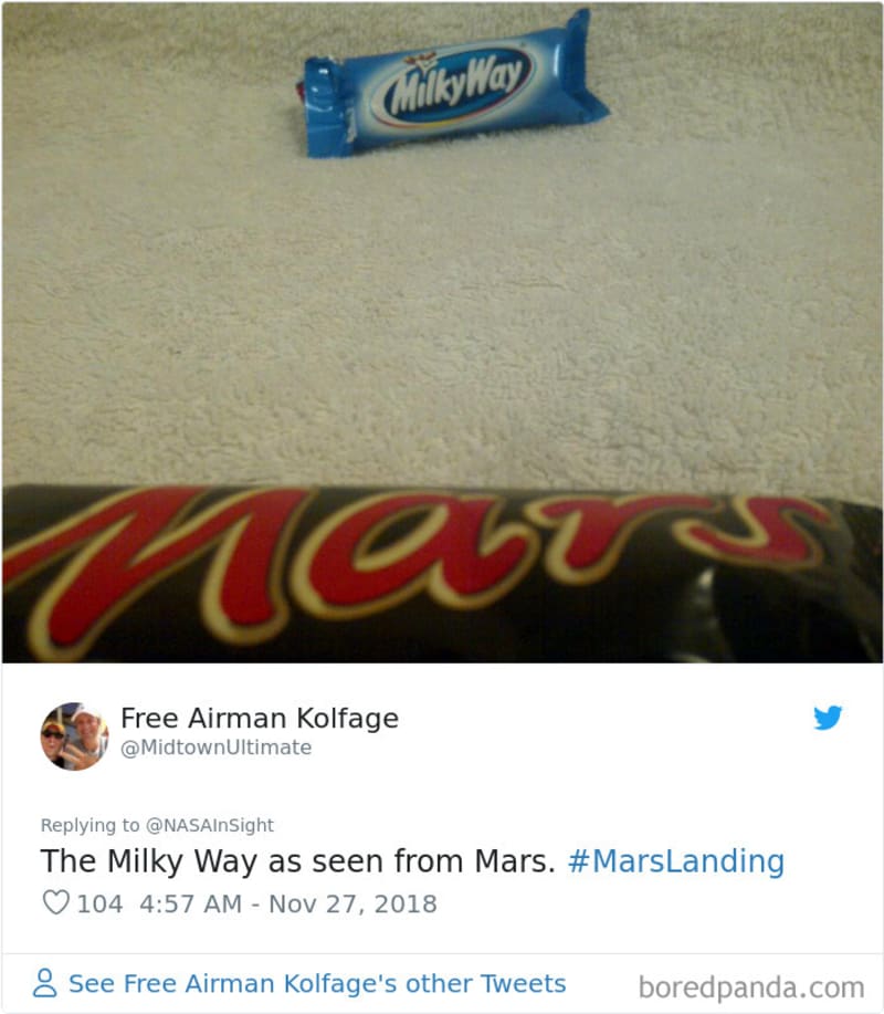 Mléčná dráha pohledem z Marsu