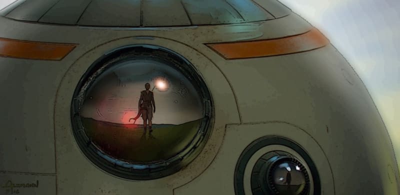 Concept arty Star Wars: Duel of the Fates, deváté epizody od Colina Trevorrowa