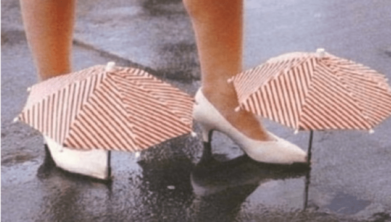 Deštníčky na boty