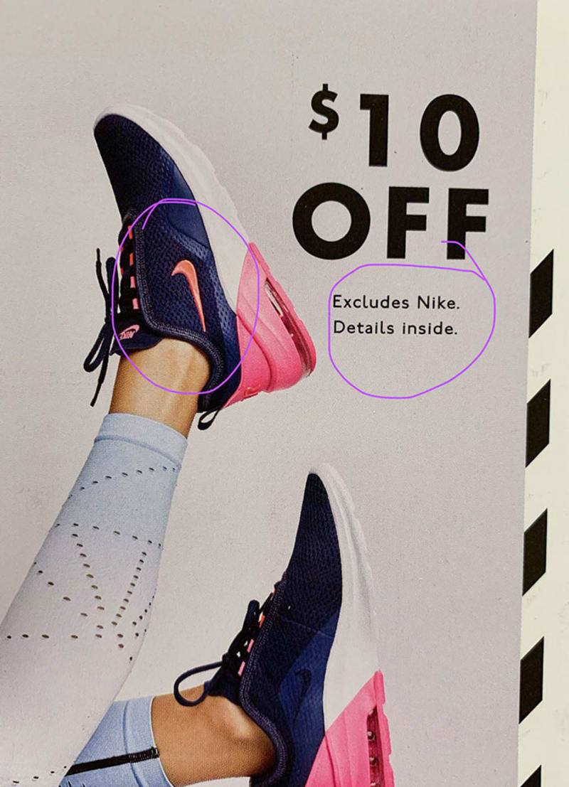 10$ sleva - nevztahuje se na boty Nike
