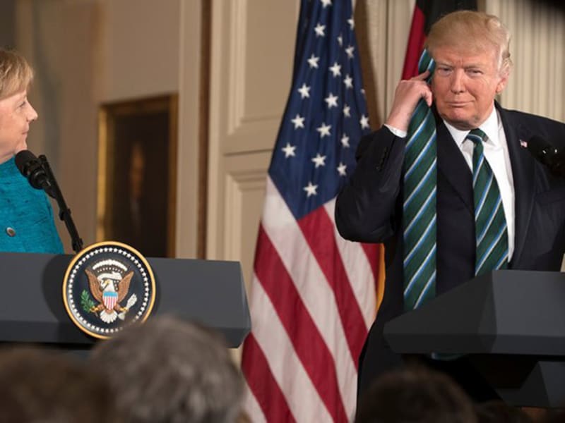 Trump a jeho fakt dlouhé kravaty 9