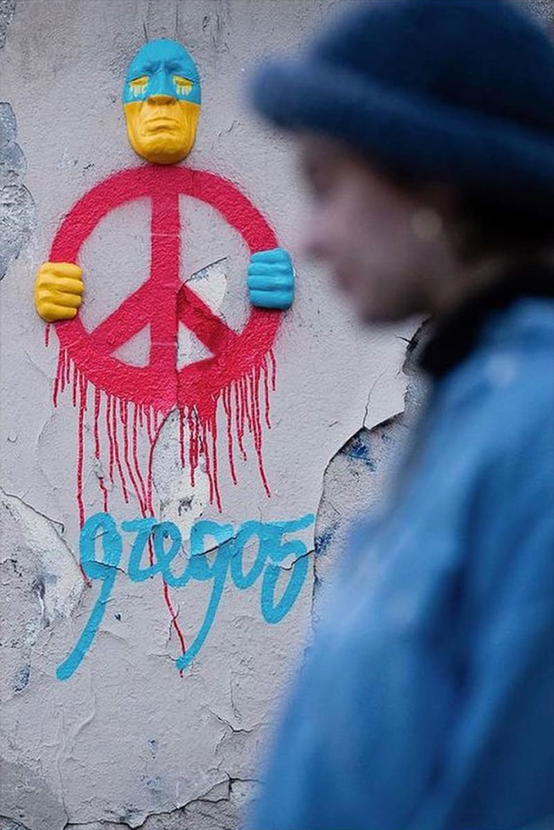 Světové pouliční umění na podporu Ukrajiny 16