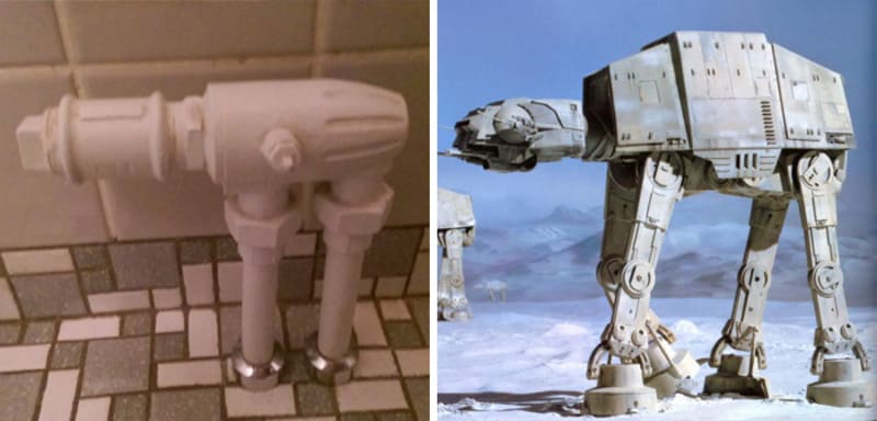 Hvězdné války na záchodě