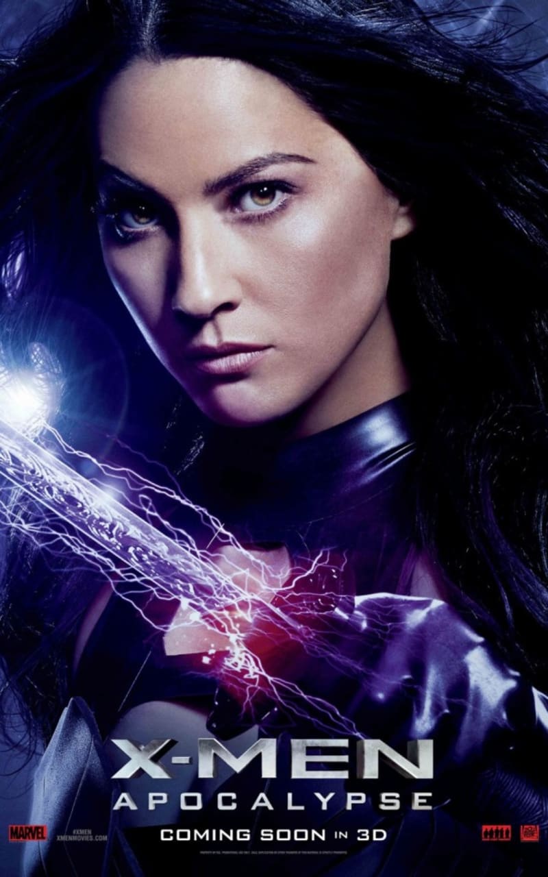 Psylocke z X-Men: Apokalypse (Olivia Munn)