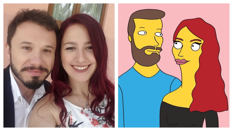 Z obyčejného páru se stali hrdinové Simpsonových, Futuramy nebo South Parku