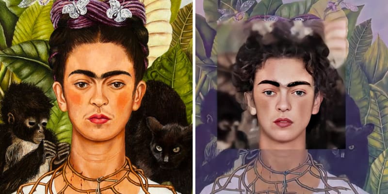 Frida Kahlo - Autoportrét (1940)