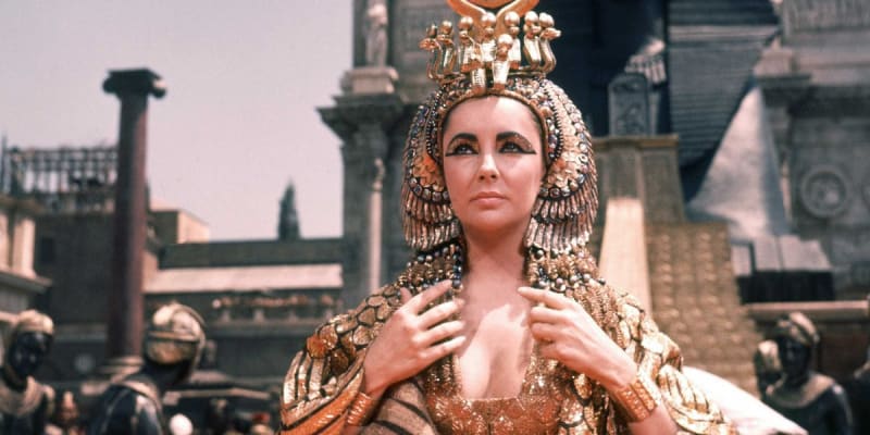 Kleopatra v podání Elizabeth Taylor