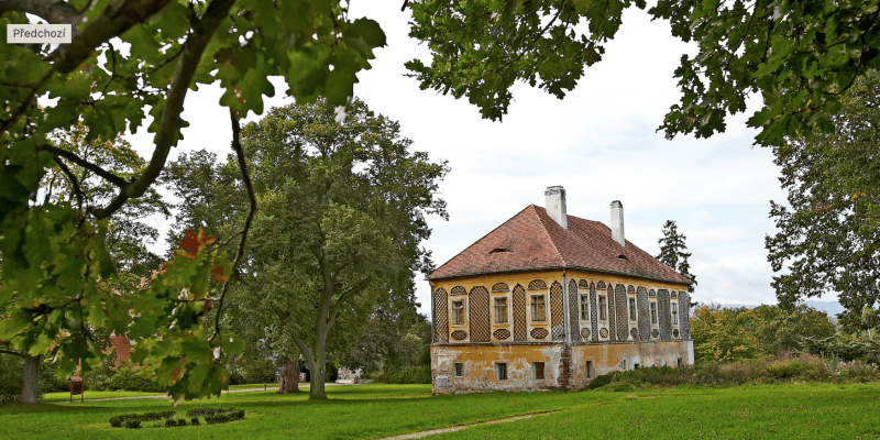 Hrad a zámek Horšovský Týn a zdejší Vdovský dům