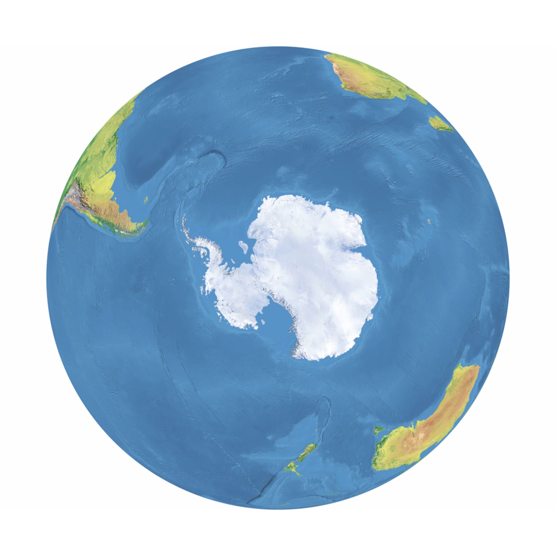 Antarktidu pokrývá led z 98 procent 