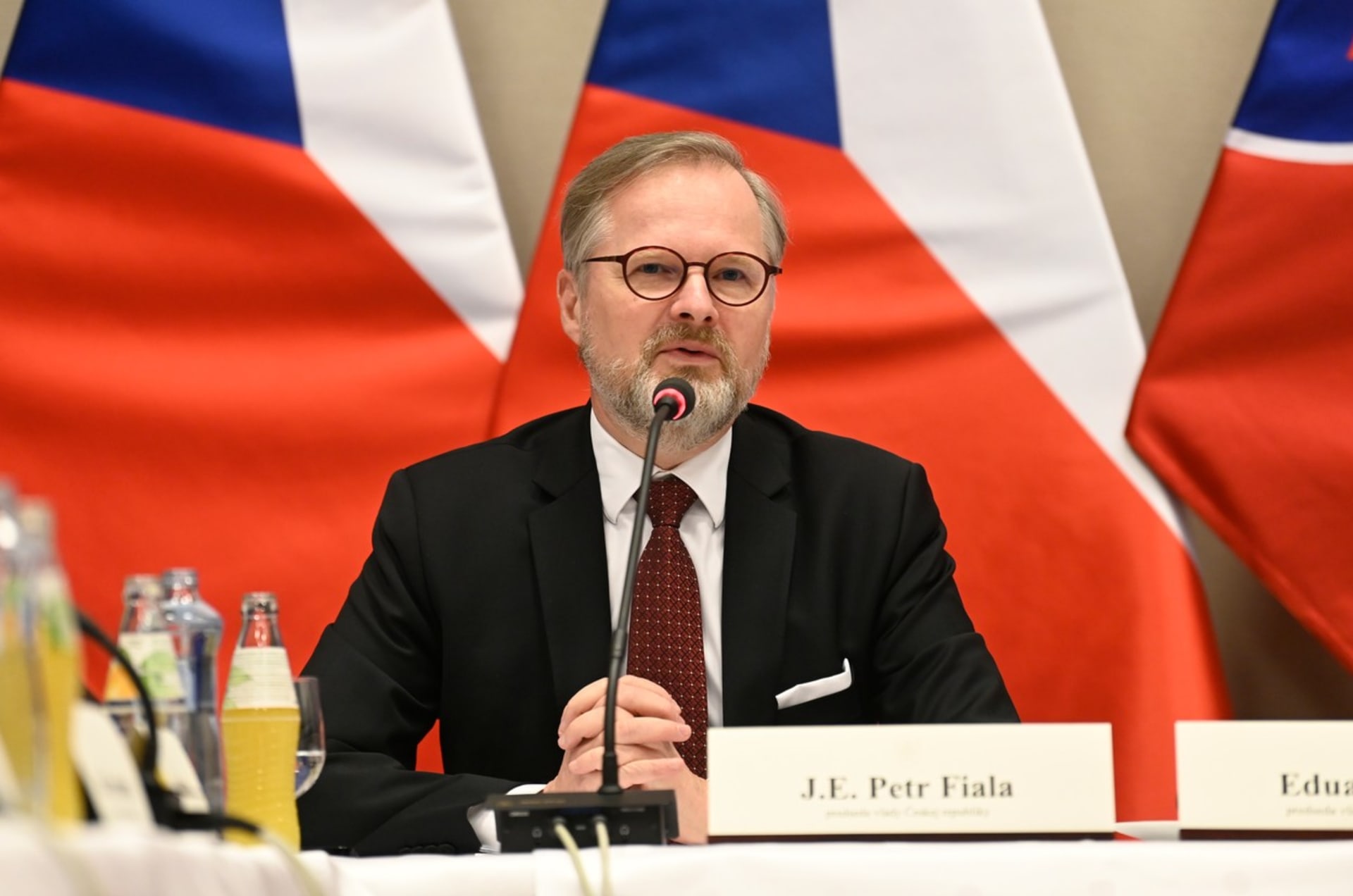 Předseda vlády Petr Fiala