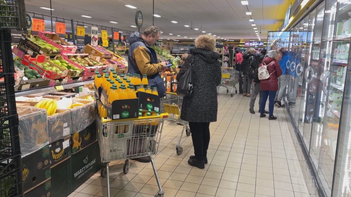 Polský supermarket (ilustrační foto)
