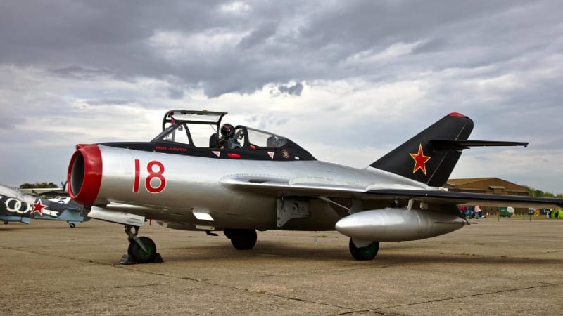 MiG-15 UTI historické letky norského letectva
