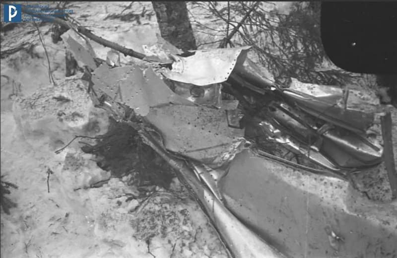 Trosky letounu Mig-15, v němž zahynul Jurij Gagarin