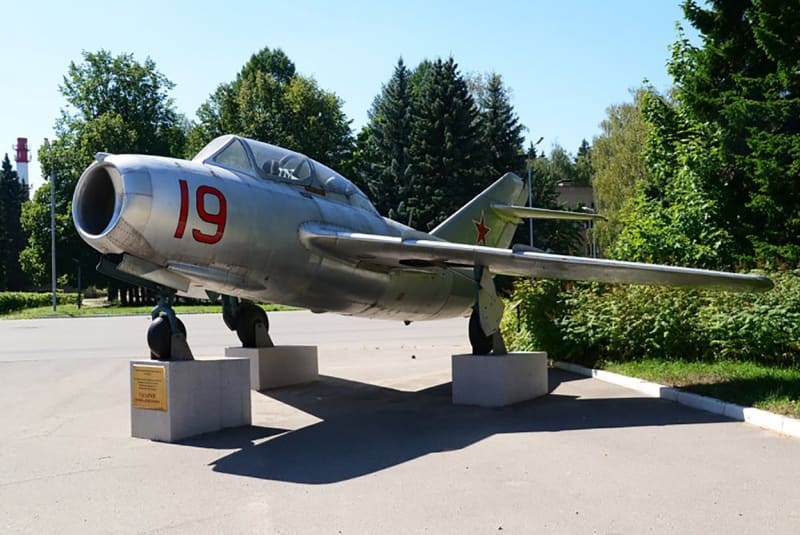 Replika Gagarinova stroje MiG-15 UTI