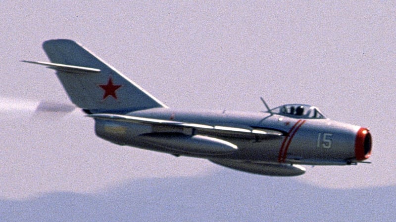 MiG-15 v letu