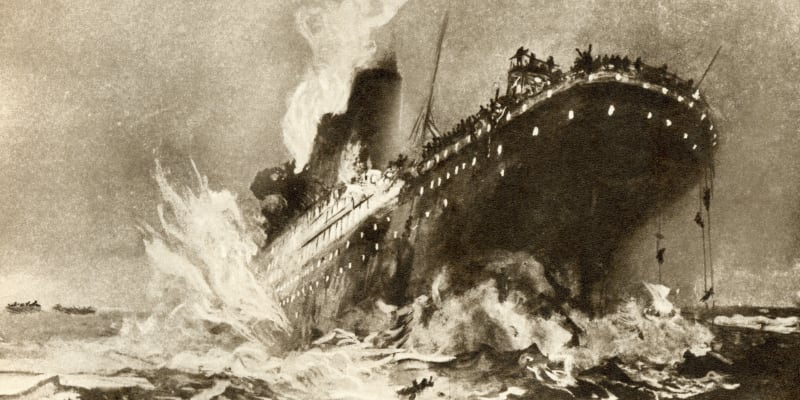 V době potopení Titanicu měla voda teplotu -2,2 C