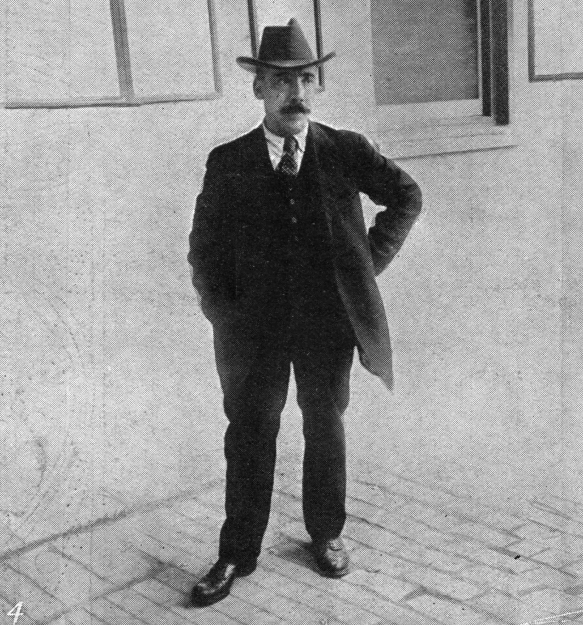 Charles Joughin na snímku z roku 1912