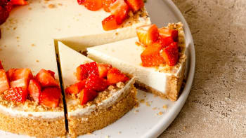Smetanový krémový cheesecake – podrobný recept krok za krokem