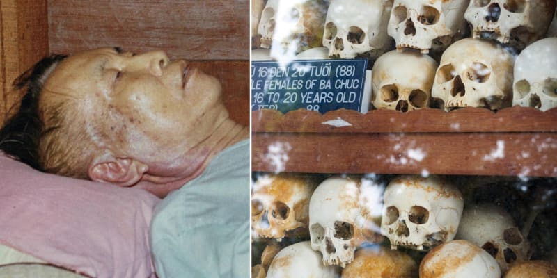 Mrtvý Pol Pot a jeho oběti