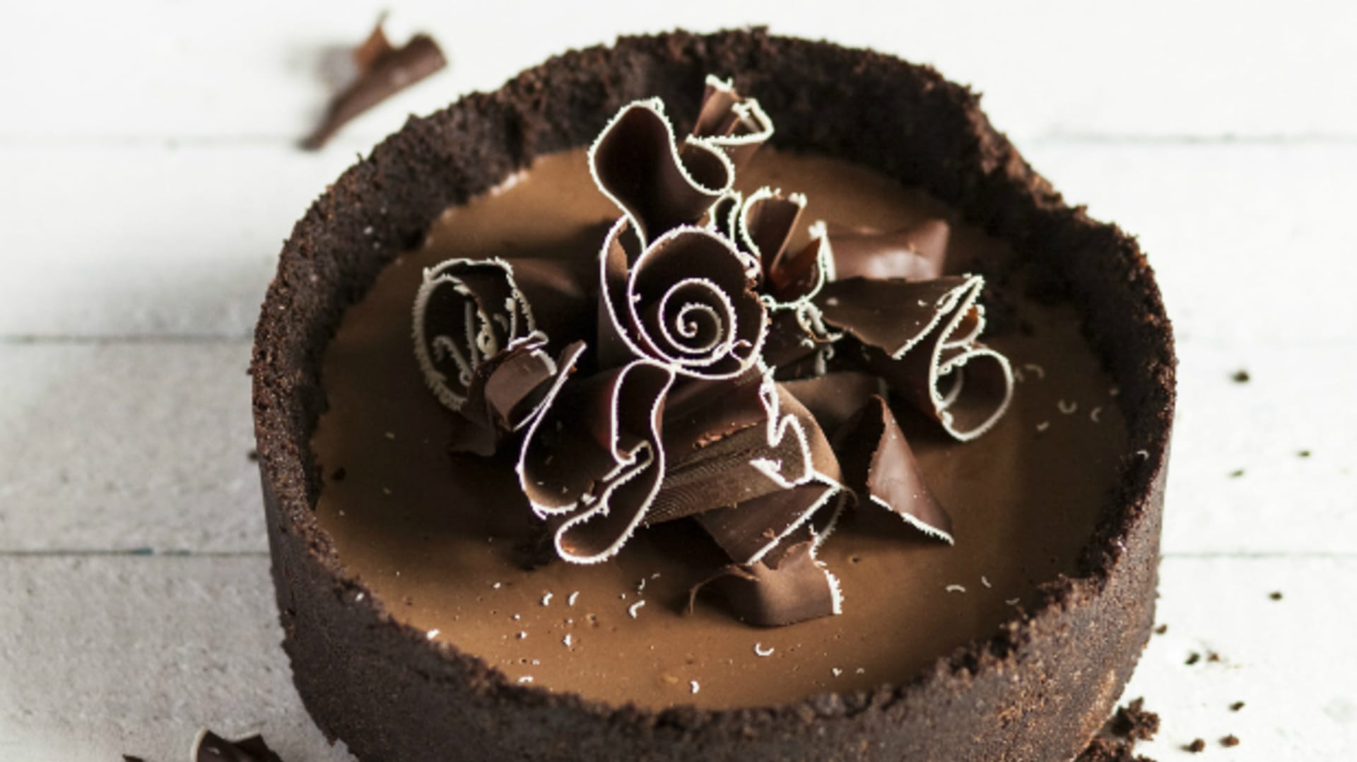 Nádhera! Nepečený čokoládový koláč