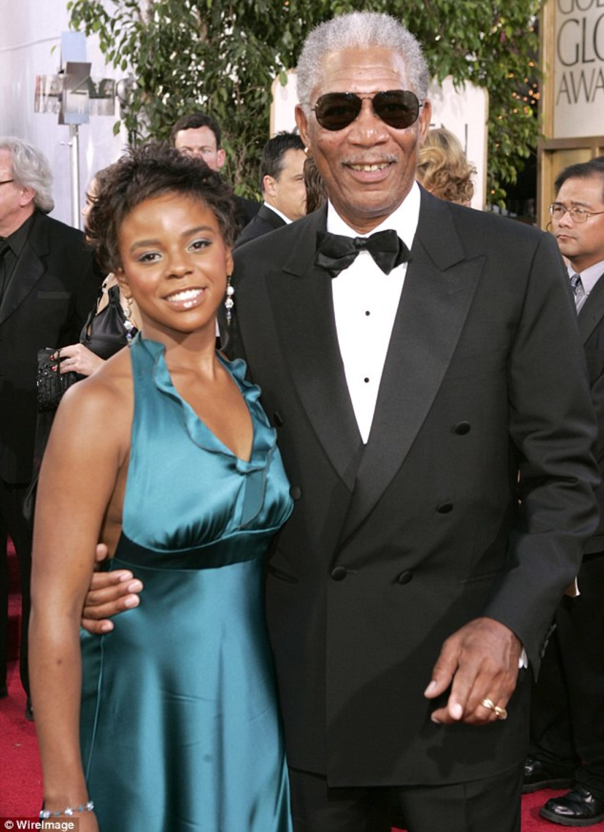 Morgan Freeman s vnučkou