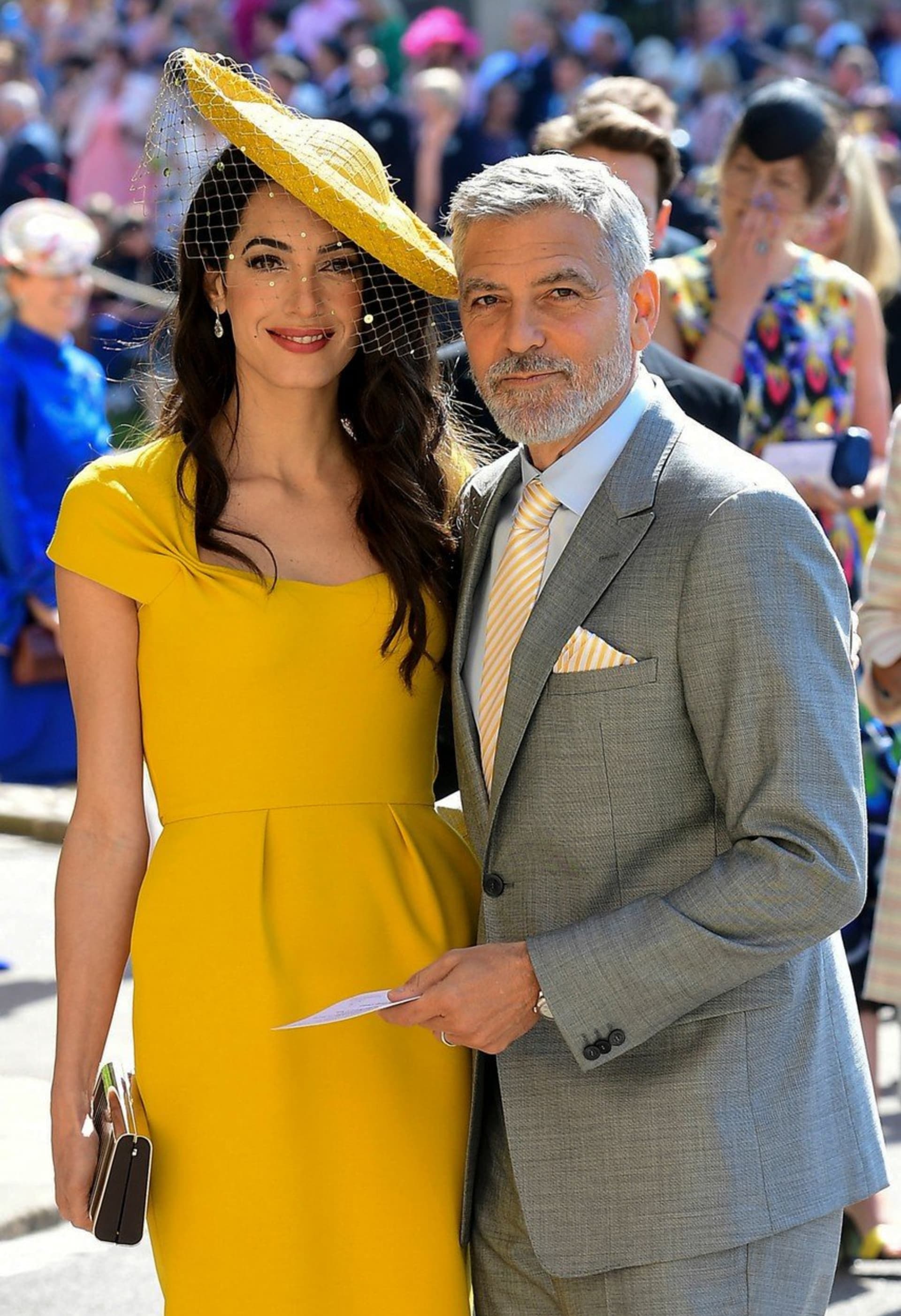 Manželé George a Amal Clooneyovi