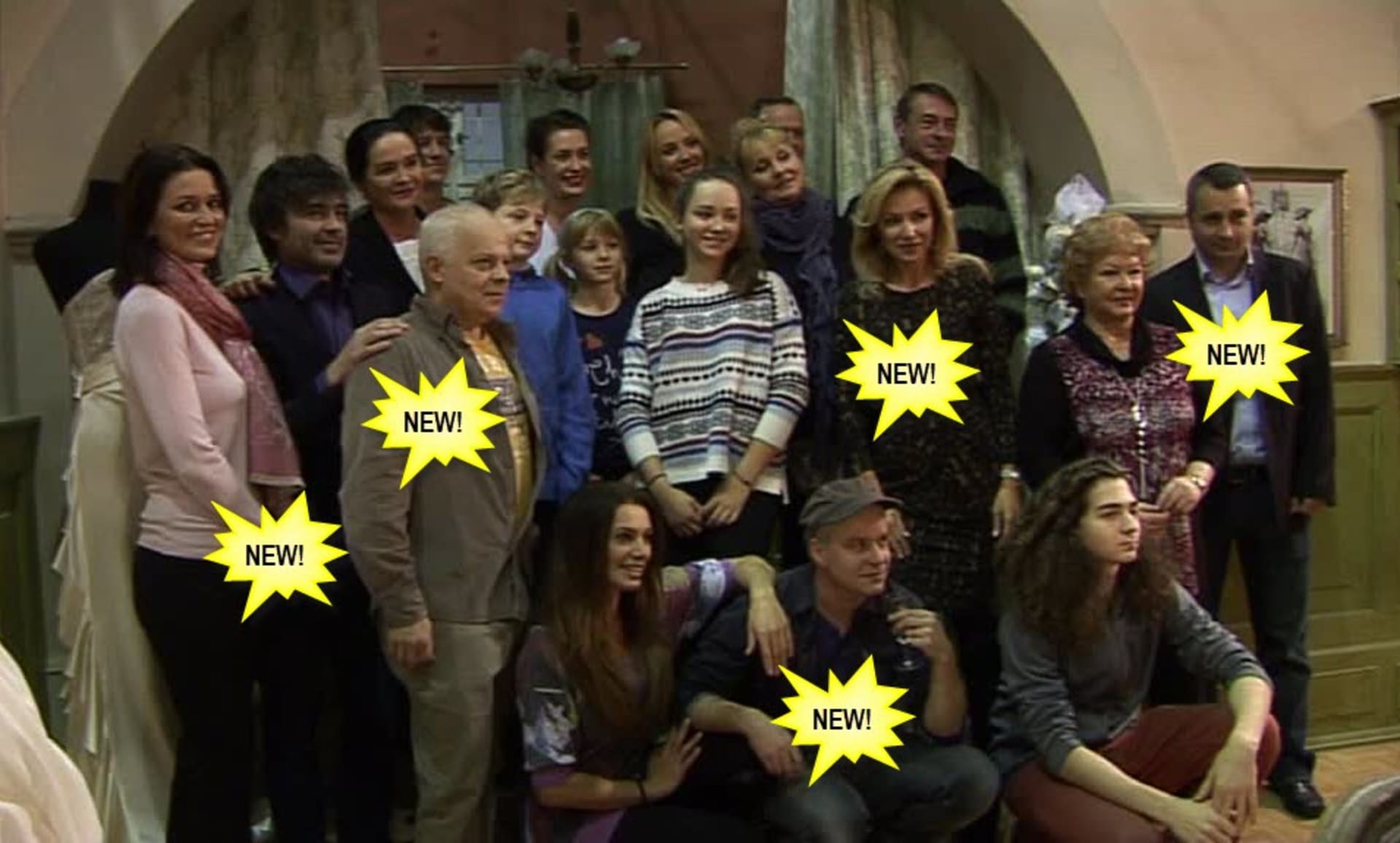 Video VIP zprávy: Podívejte se na nové tváře druhé řady seriálu Svatby v Benátkách
