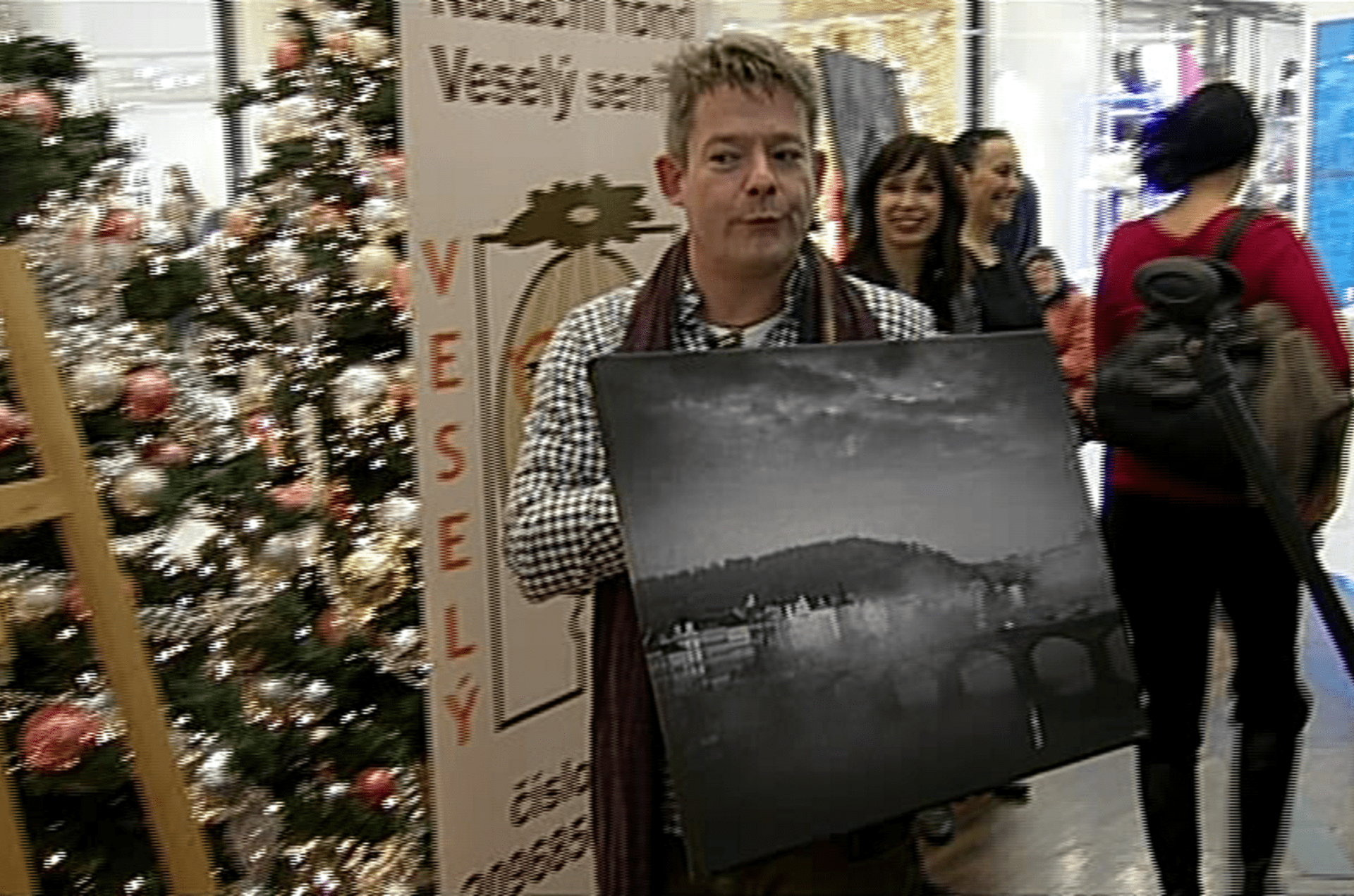 Video VIP zprávy: Tenhle obraz koupil v dražbě Aleš Háma pro svého bratra k vánocům