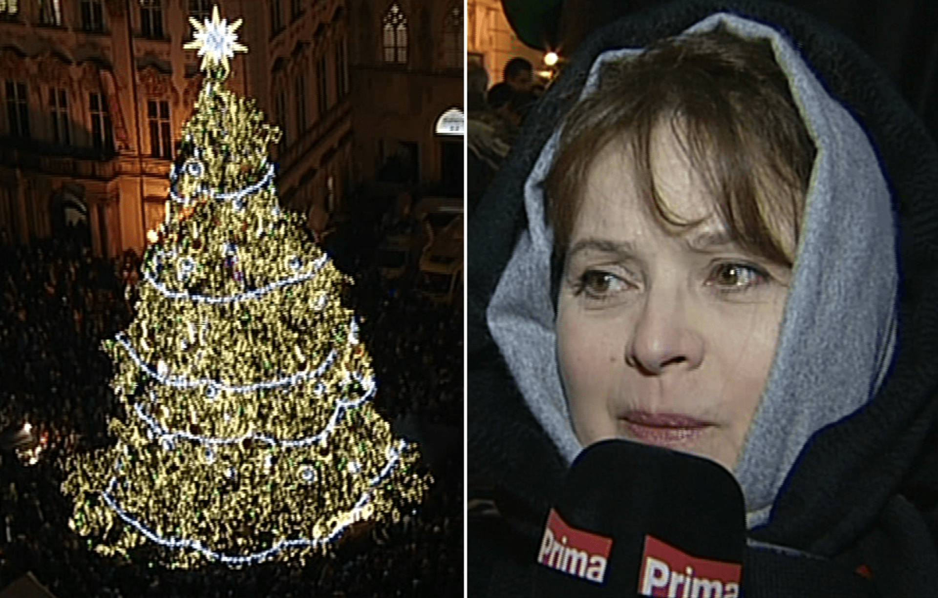 V roce 2013 Libuše Šafránková rozsvítila vánoční strom na Staroměstském náměstí v Praze.