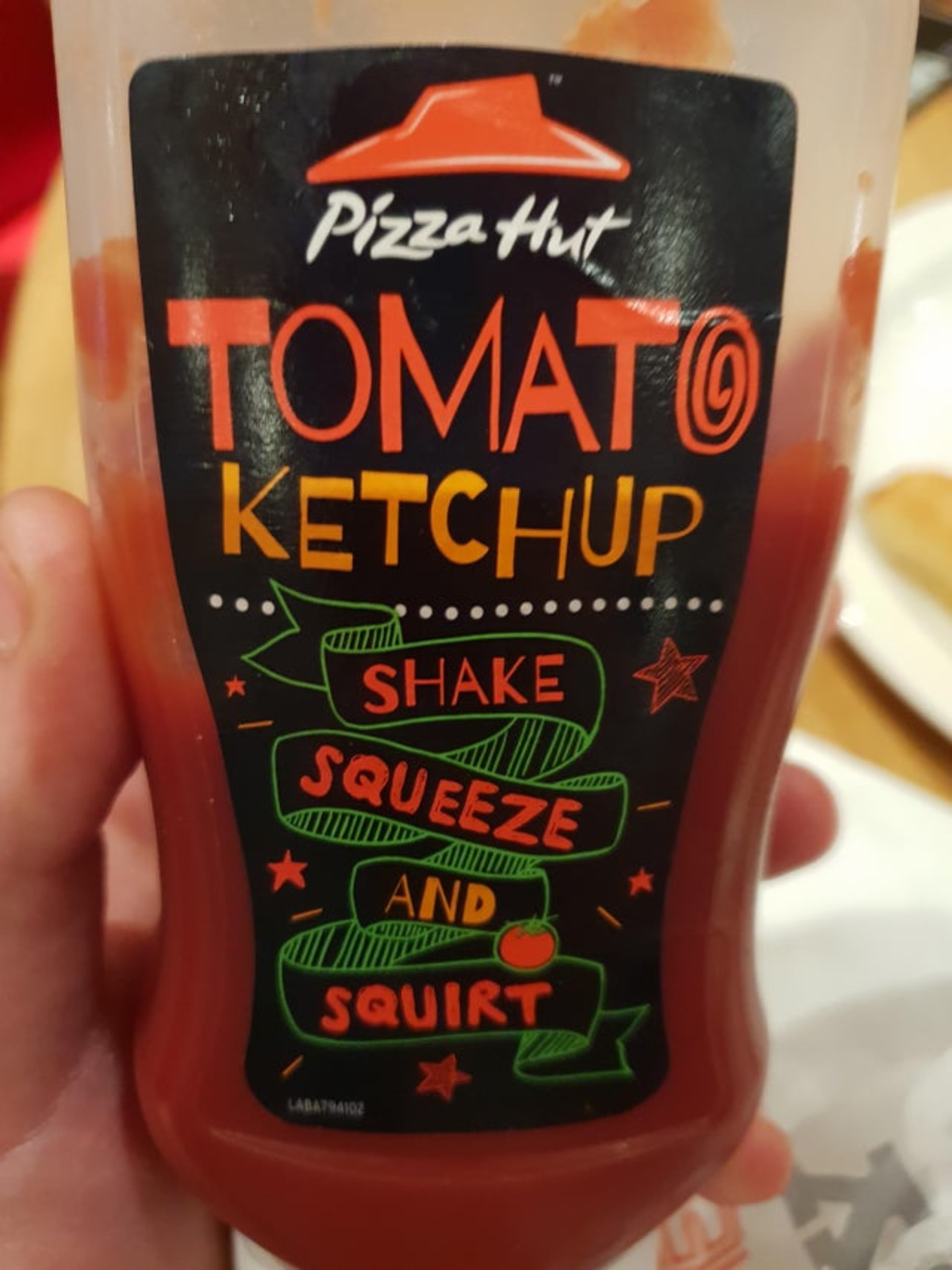 Láhev od kečupu pohoršila zákazníka