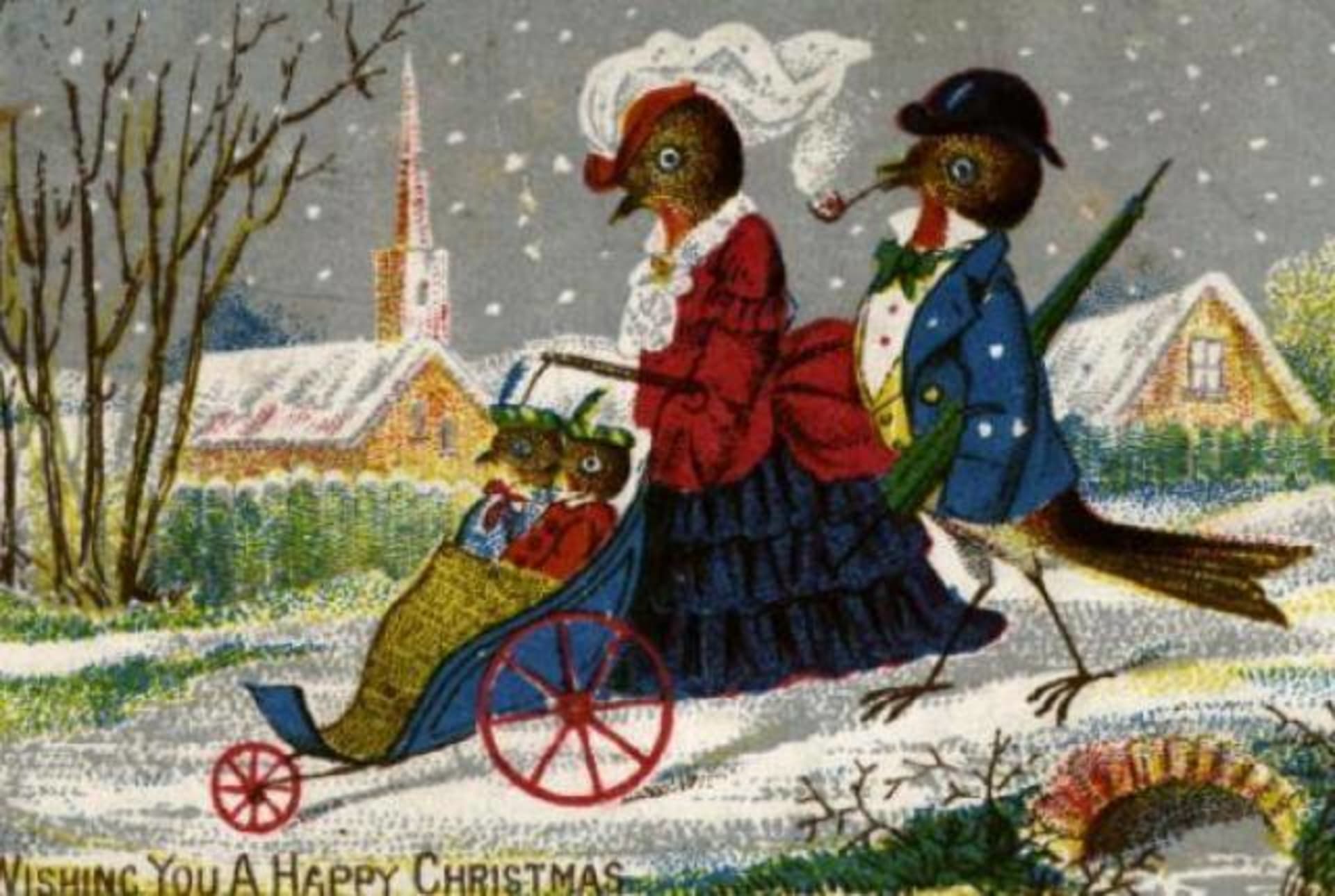 Vánoční pohlednice z historie. Už jste poslali ty svoje? - Obrázek 5