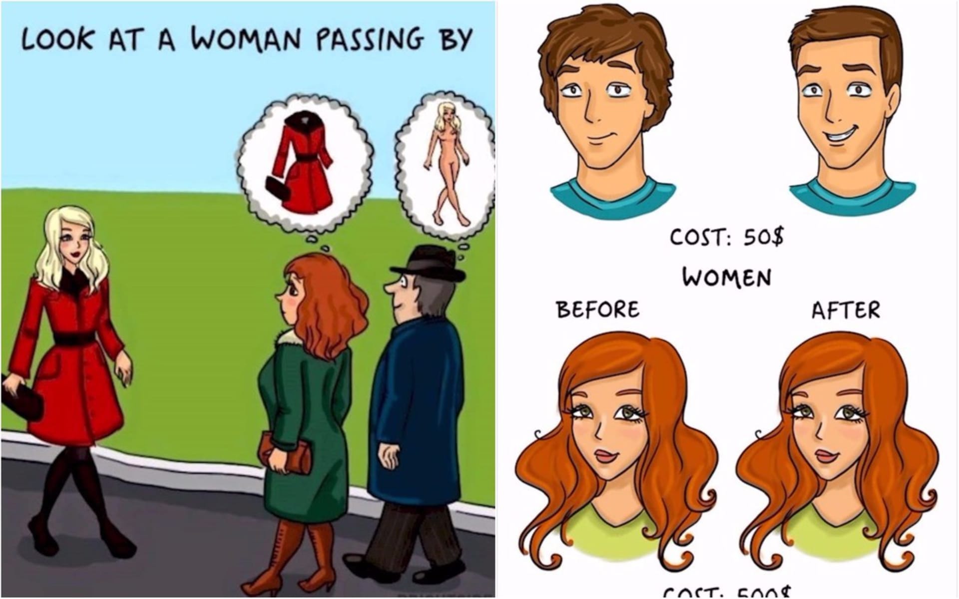 Co vidí žena a co muž?