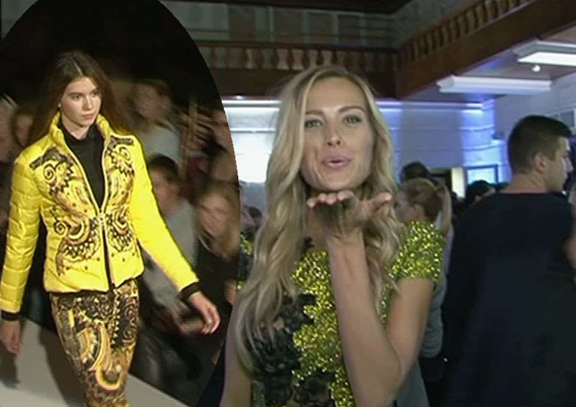Video VIP zprávy: Topmodelka Němcová letos dala přednost pražskému Fashion Weeku před tím newyorským. Co se bude nosit? Podívejte se!