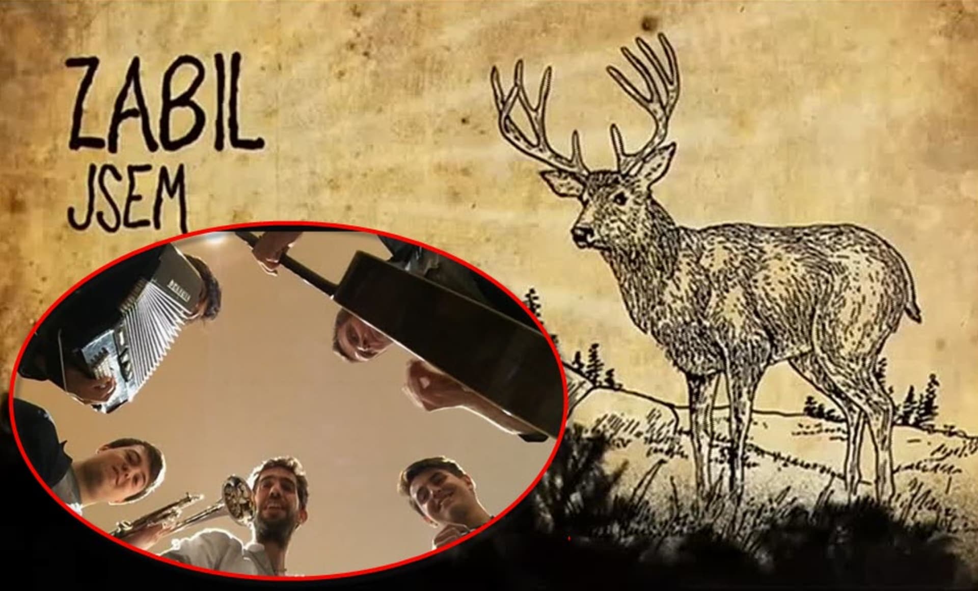 Video VIP zprávy: Tohle jsou muzikanti z kapely Jelen... a jelen!