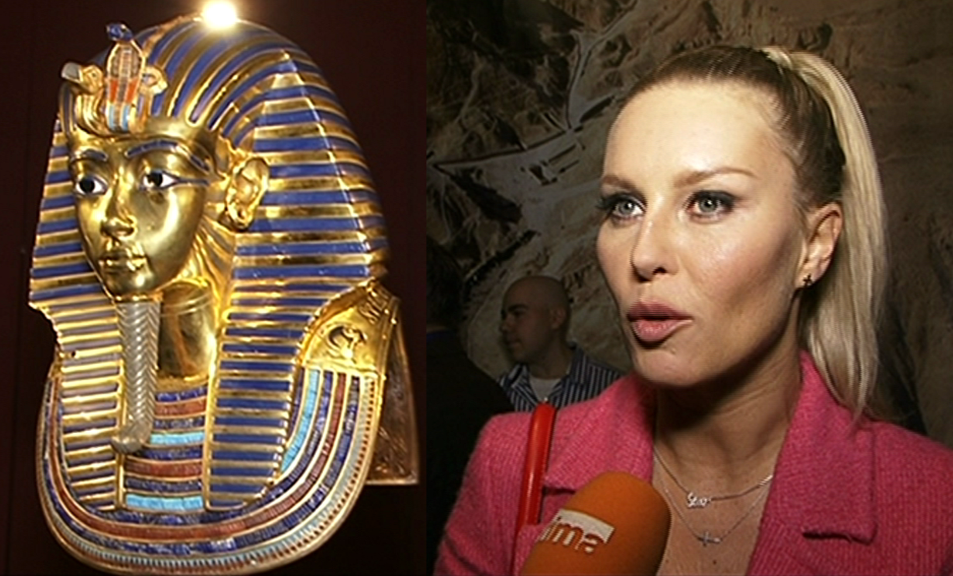 Video VIP zprávy: Výstavu památek ze starého Egypta dnes podpoří i modelka Simona Krainová
