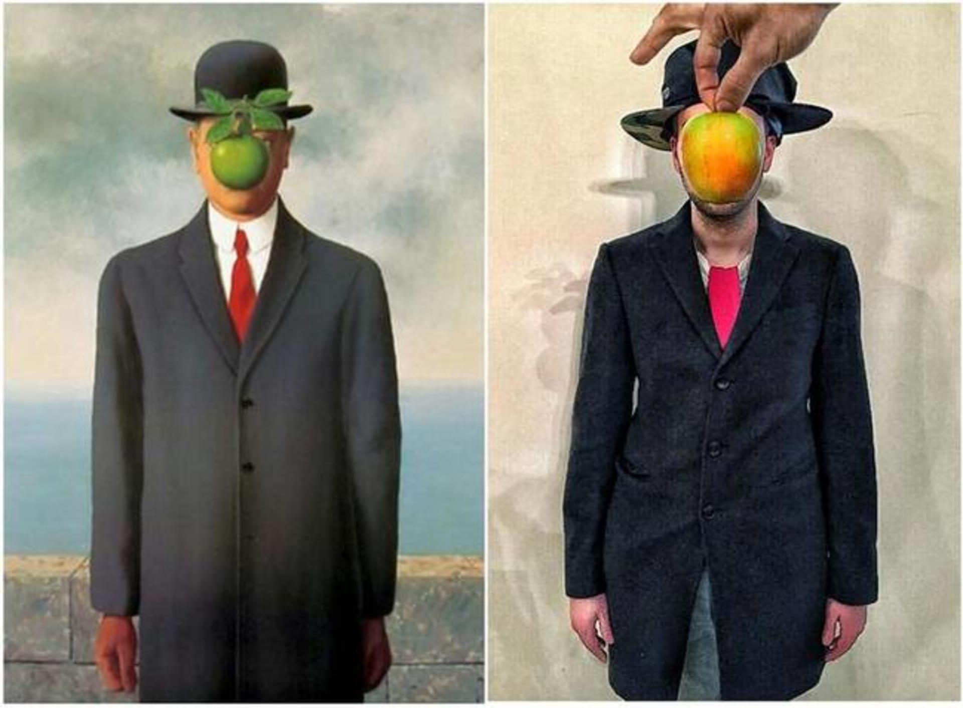 Syn člověka od Rene Magritta