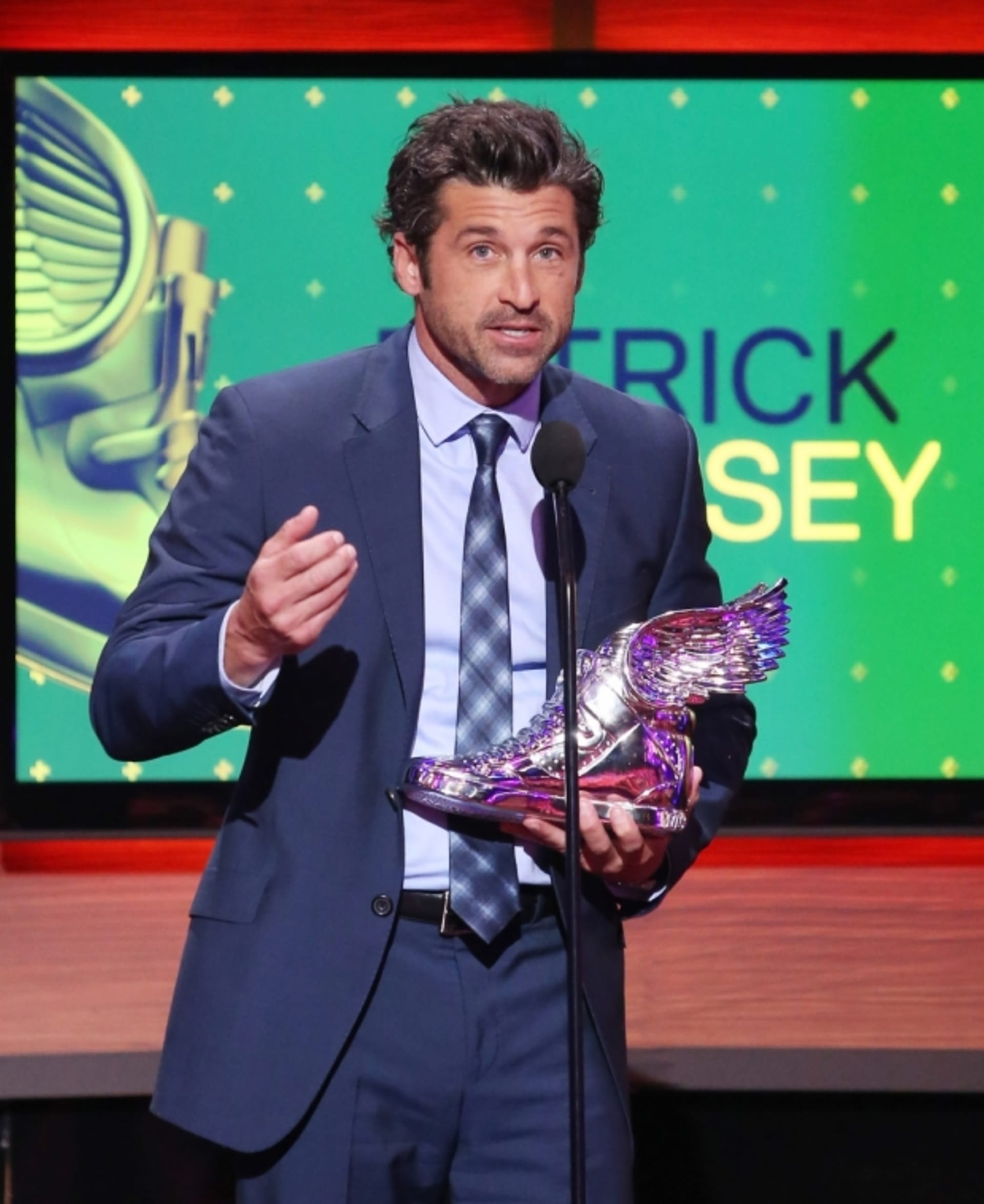 Patrick Dempsey dostal ocenění během Do Something Awards 31.července 2013