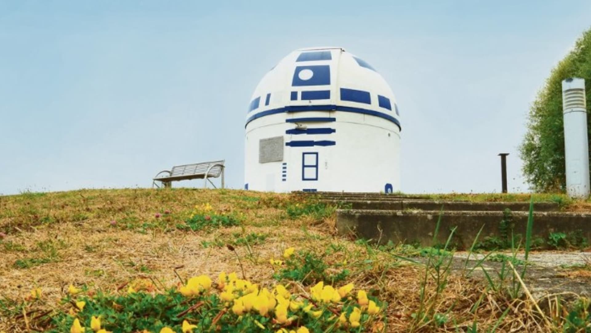 Německá observatoř se proměnila v R2-D2 3