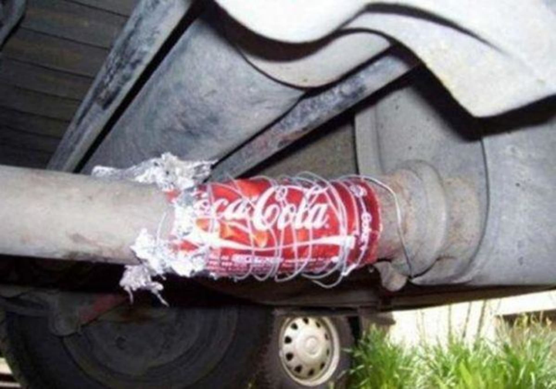 Coca-cola výfuk