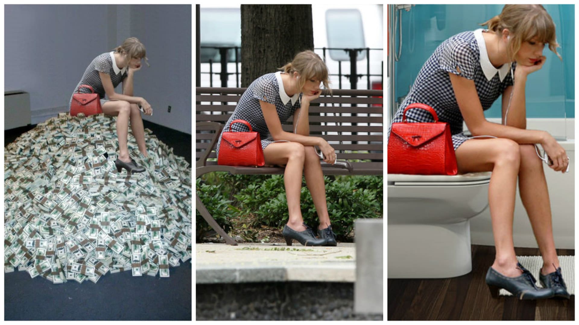 Chudák Taylor Swift.