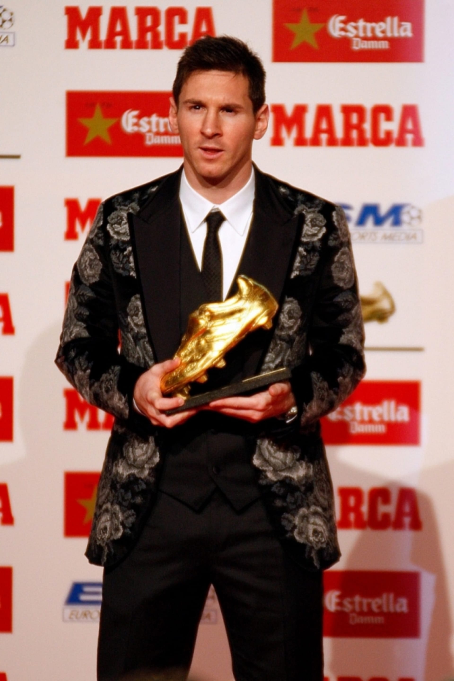 Lionel Messi dostal už třetí Zlatou kopačku