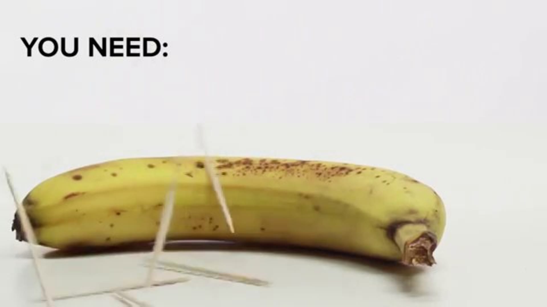 Vzkaz na banánu - jednoduchý a vtipný trik