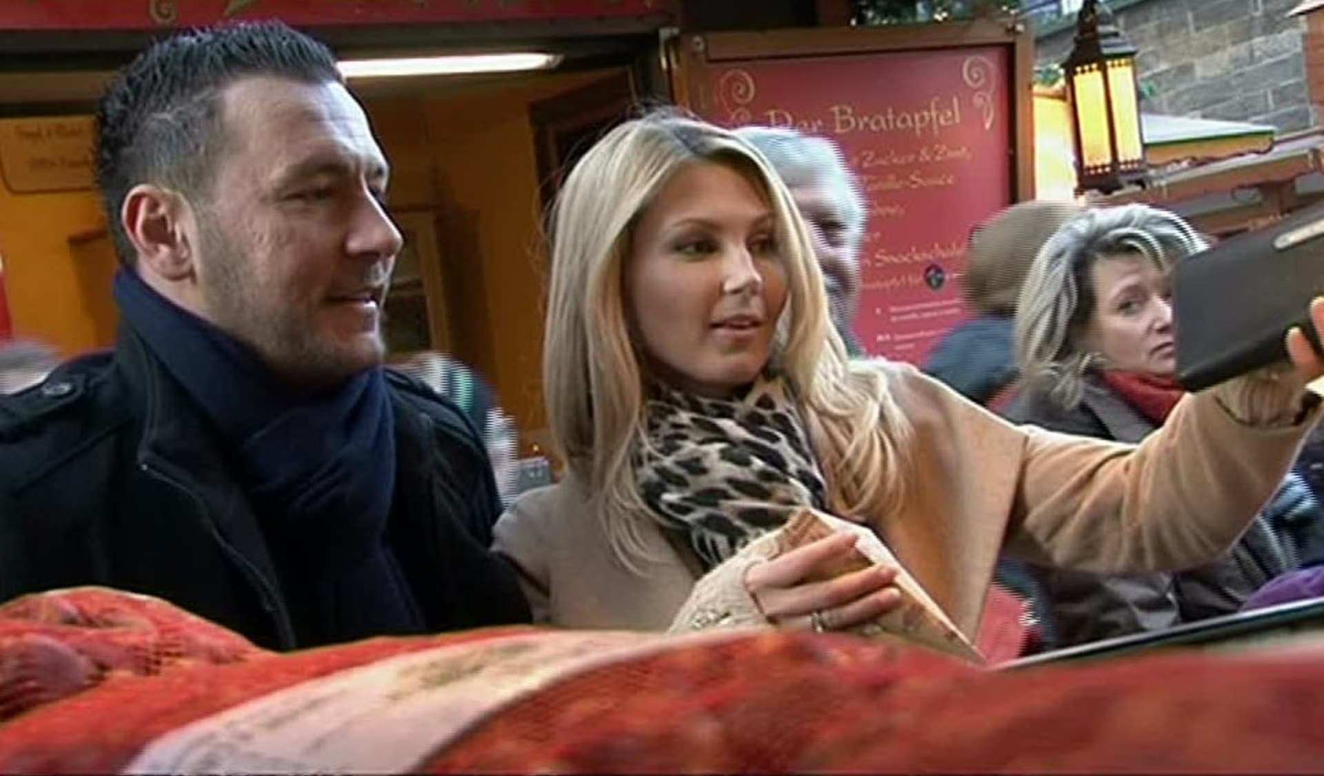 Video VIP zprávy: Michal Janotka a Sandra Parmová si udělali romantický výlet do německých Drážďan