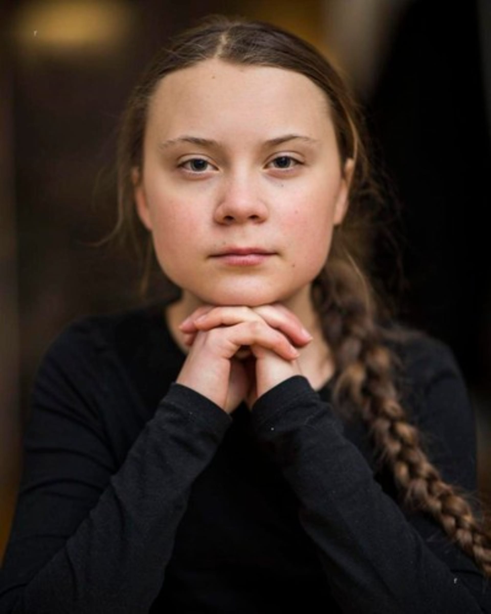 Greta Thunberg si vyzkoušela roli modelky