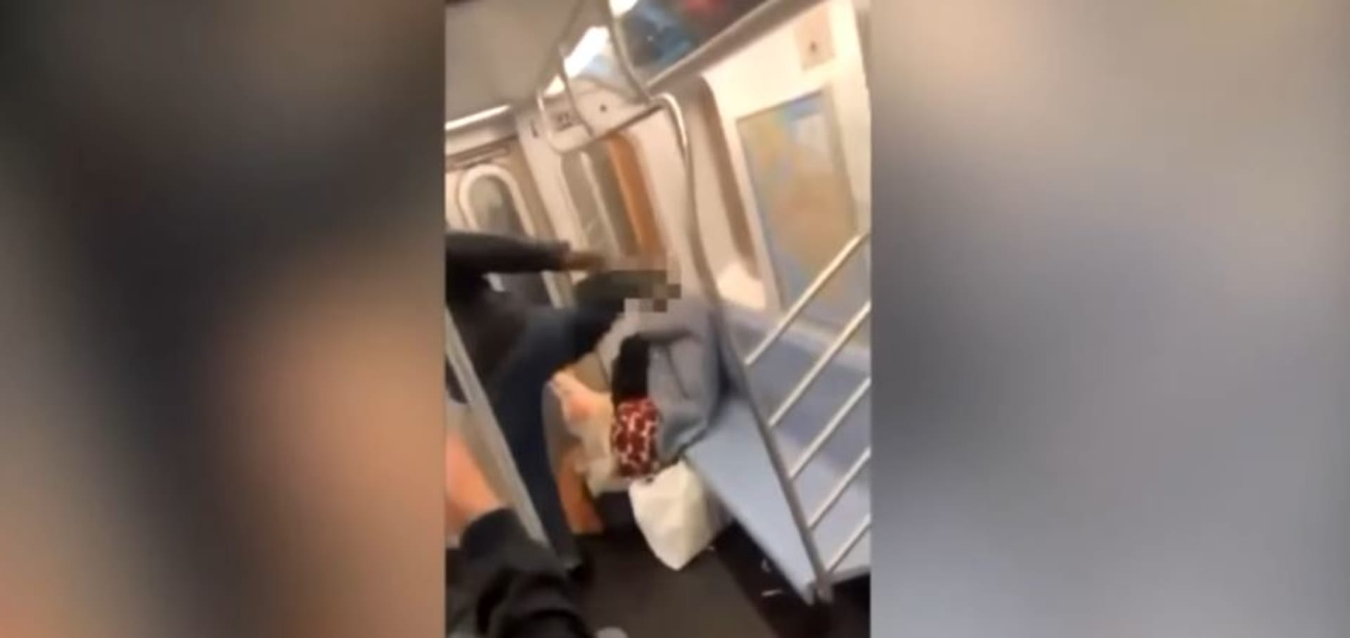 Útok na ženu v metru 2